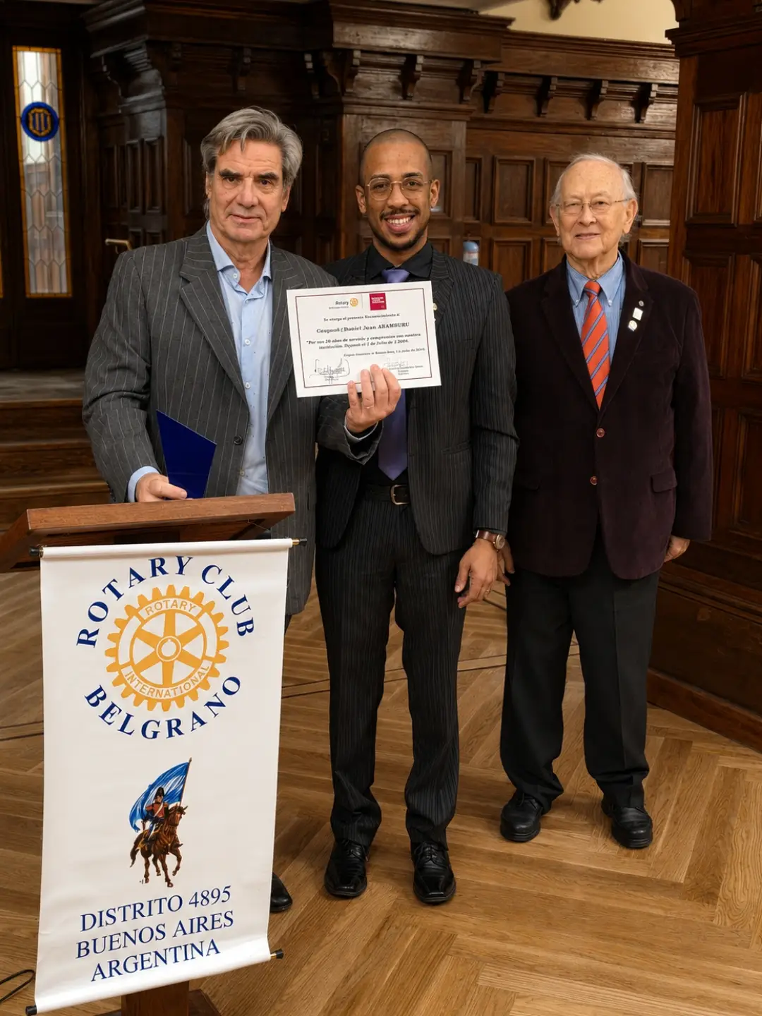 Reconocimiento por trayectoria rotaria